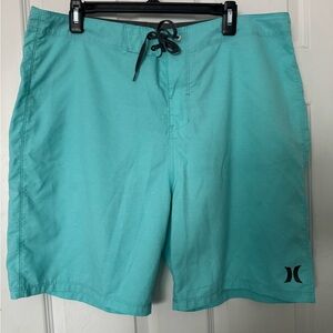 Men’s Teal Hurley Swim Shorts